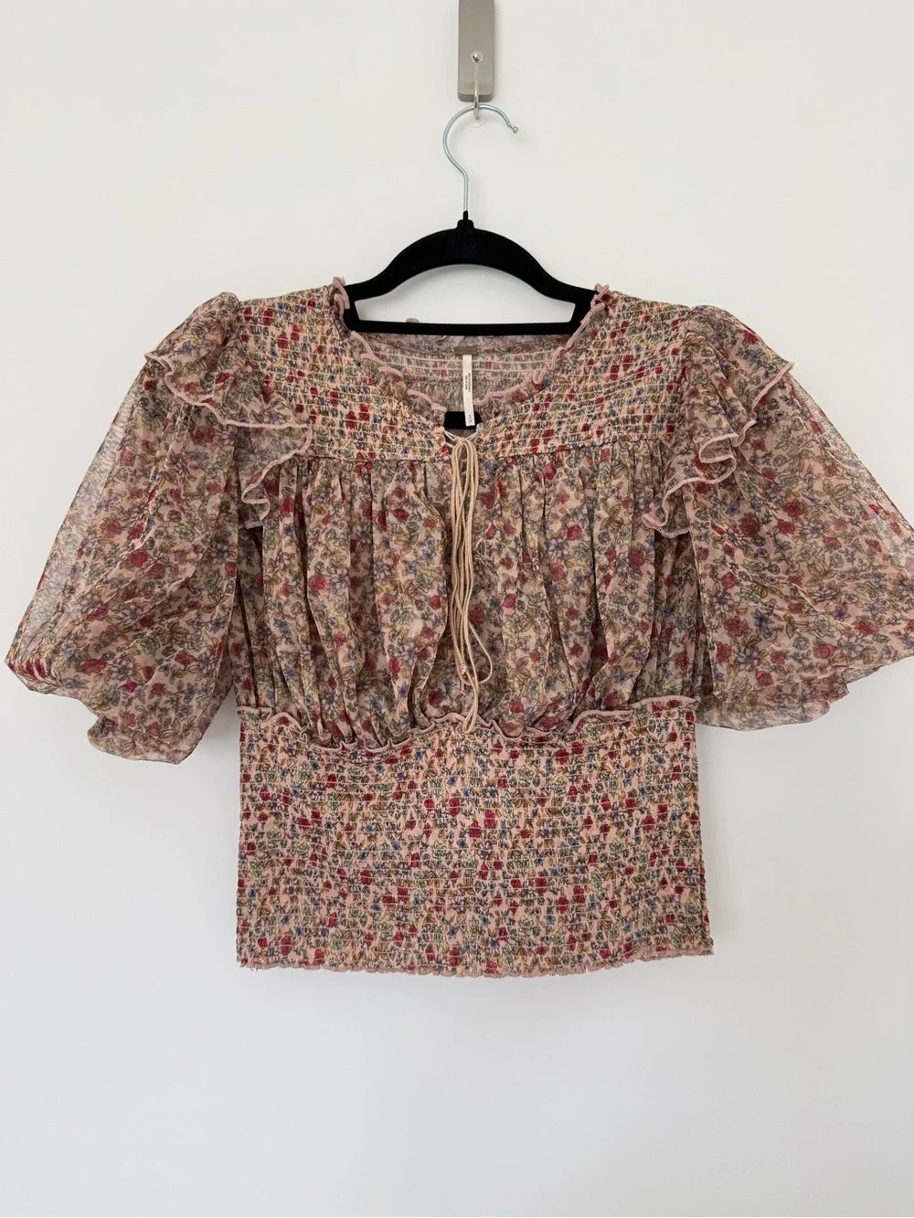Free People sheer floral